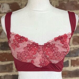 🦋 Free People Vibrant Red Bralette